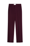 Classy pantalon met uitlopende pijp van het merk Pom Amsterdam in de kleur winterbloom.