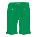 Jog shorts van het merk Red Button met 5-pockets en een tailleband met riemlussen en strikkoord in de kleur groen.