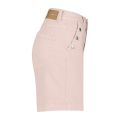 Korte broek van het merk Red Burron met steekzakken met knopen in de kleur blush.