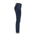 SRB4295 Sienna Jeans met Embroidery - Greyblue