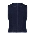 SRB4327 Denim Gilet - Donker Blauw