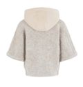 26-10 Timmy Comfy Vest met Hoody - Chalk Solid