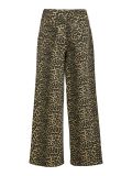 14105638 Vichia Jeans met Leopard Print - Birch