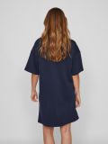 14097512 Visiffi Jurk met Hoge Hals - Navy Blazer