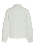 Off white blouse van het mrek Vila met lange mouwen en kanten details.