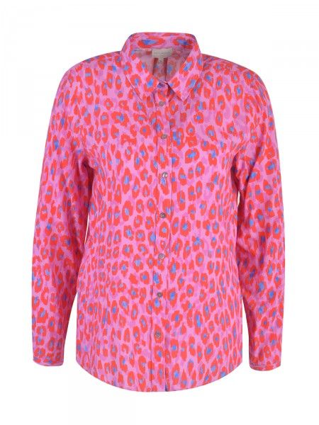 Leopard Print Blousje - Roze