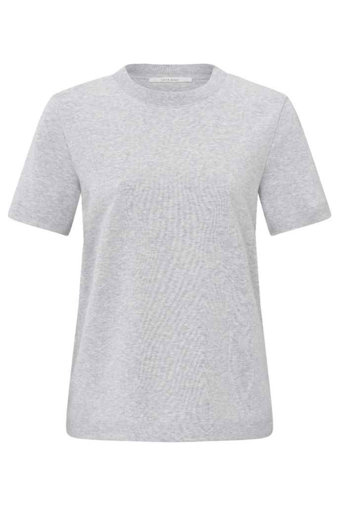 01-719057-410 T-Shirt - Medium Grey Melange