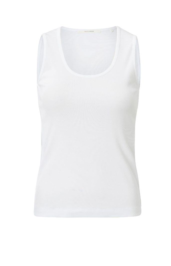 01-729034-408 Geribd Singlet - Pure White