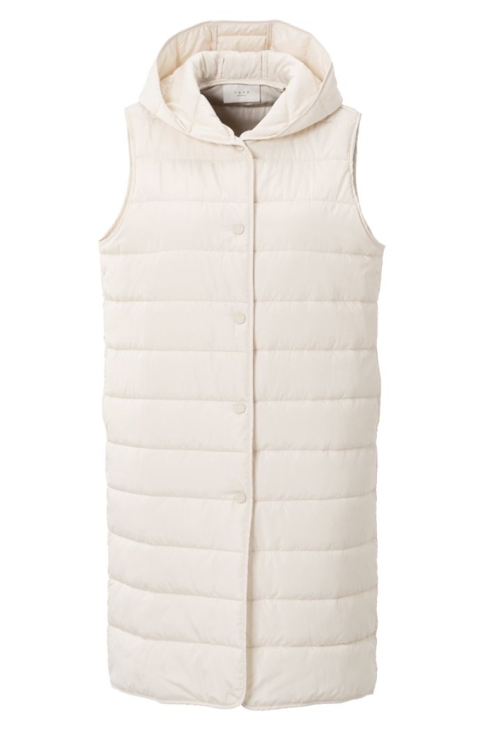 02-001042-501 Wolmix Jas met Bodywarmer - Feather Grey Melange