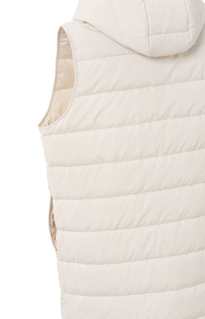 02-001042-501 Wolmix Jas met Bodywarmer - Feather Grey Melange