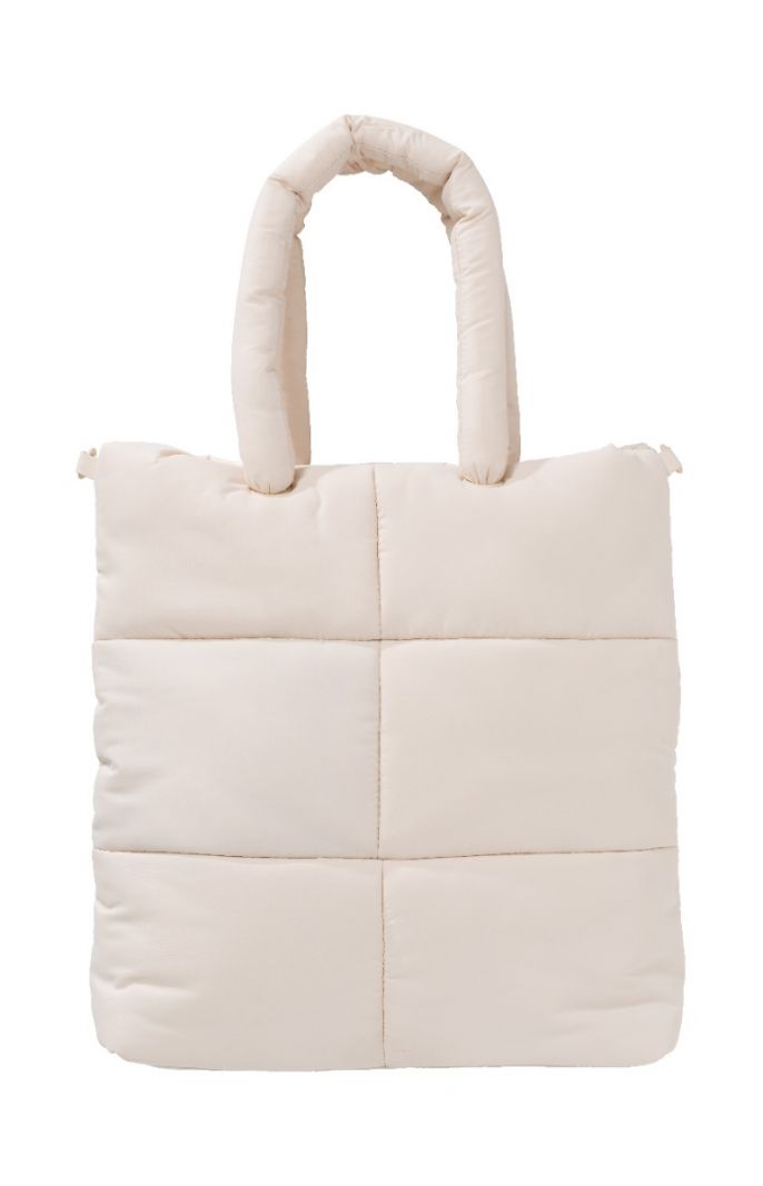 03-001011-301 Puffer Bag - Onyx White
