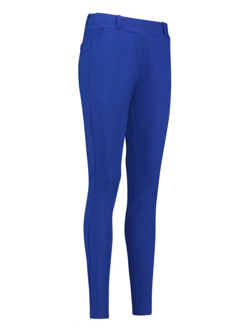 03692 Flo Bonded Trousers - Kobalt Blauw