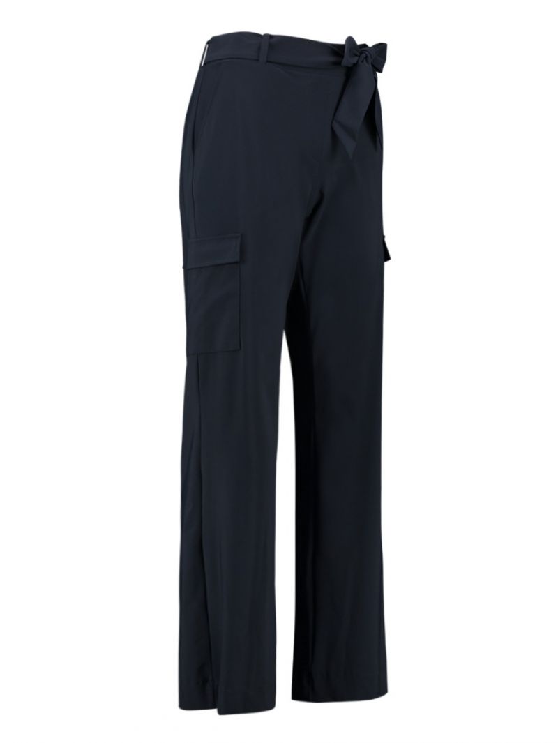 04074 Marilou Travel Trousers - Donker Blauw