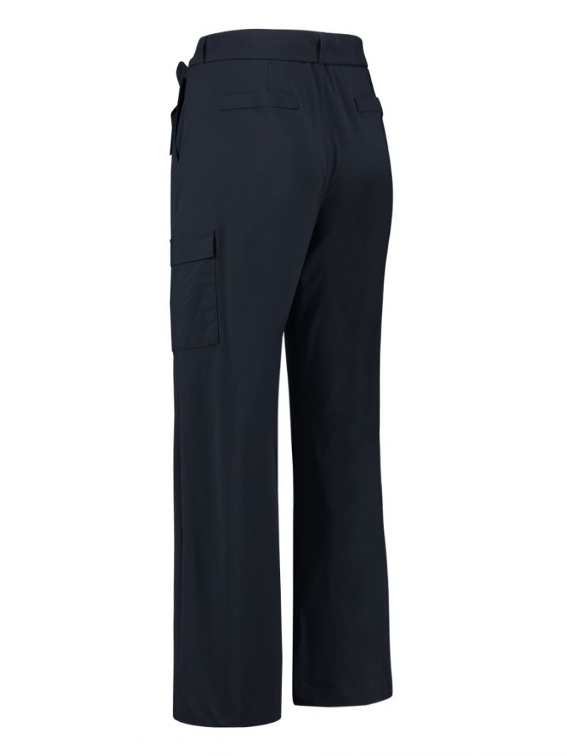 04074 Marilou Travel Trousers - Donker Blauw