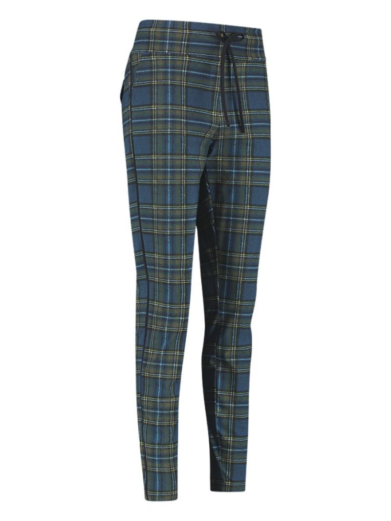 04095 Road Check Travel Trousers - Donker Blauw / Army