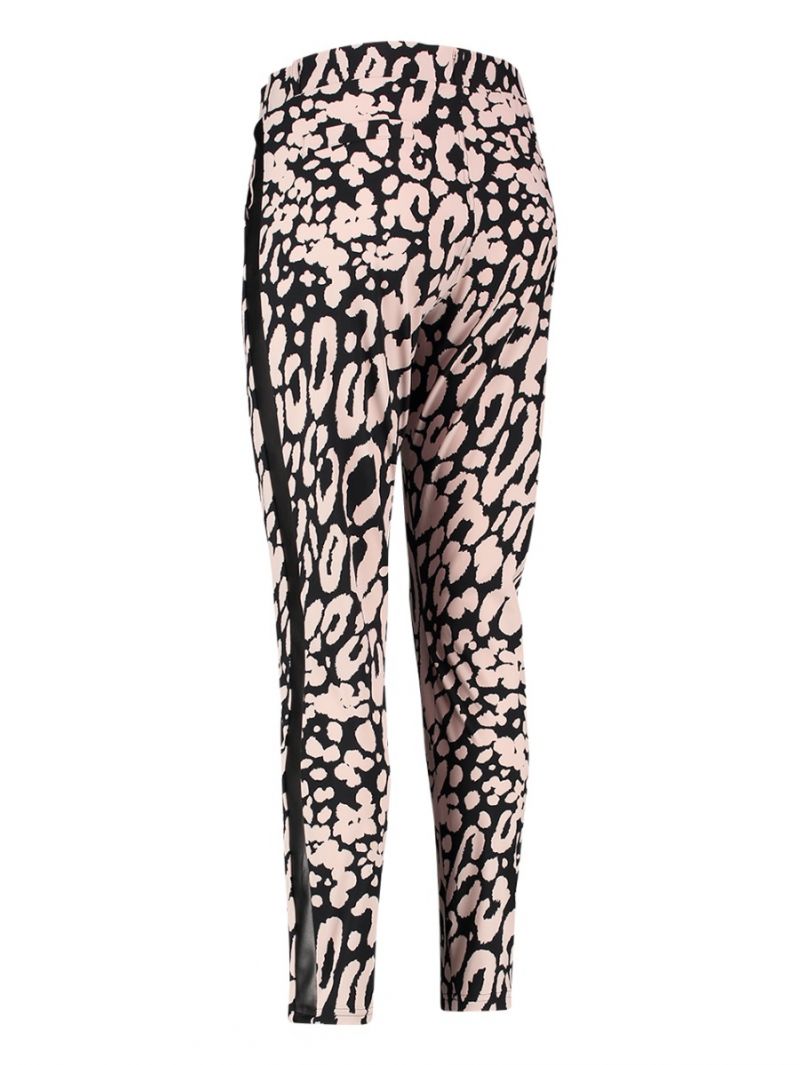 04160 Toma Animal Trousers - Black / Oyster