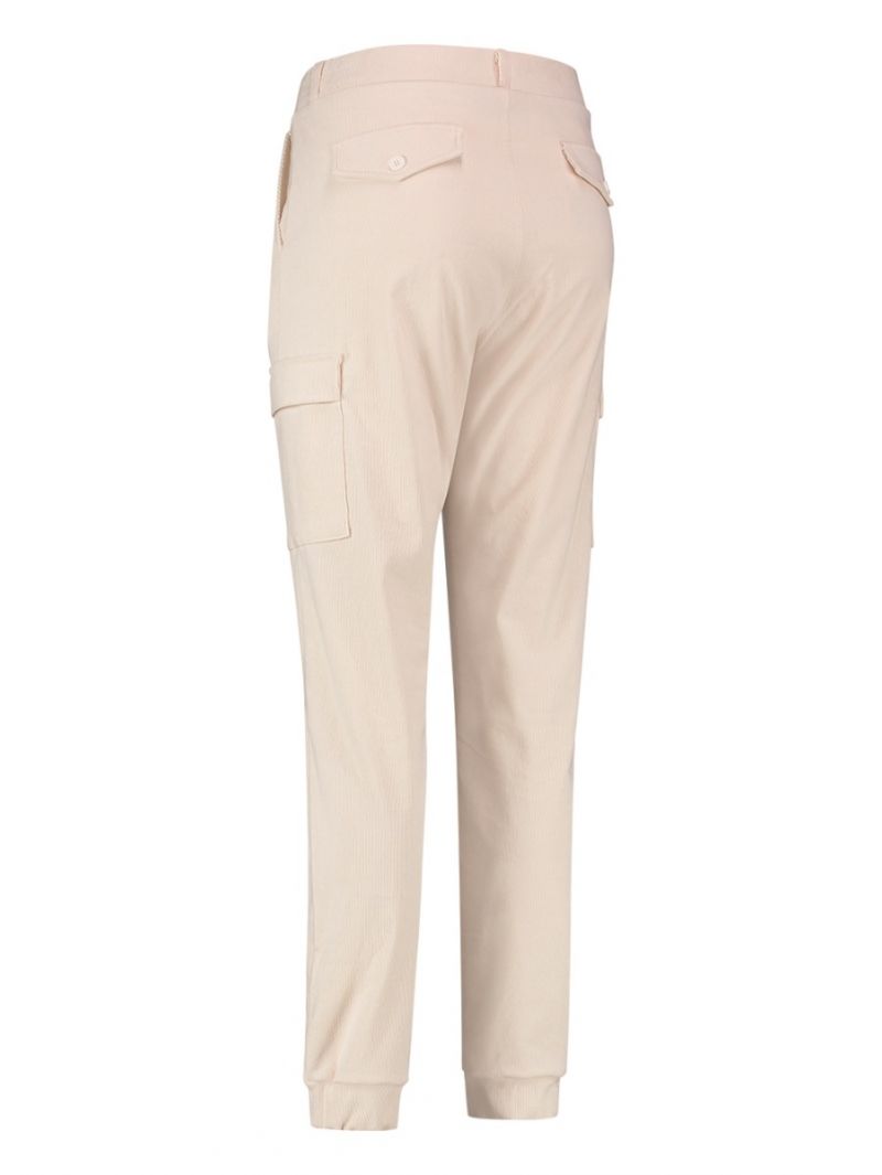 04179 Worker Babycord Trousers - Off White