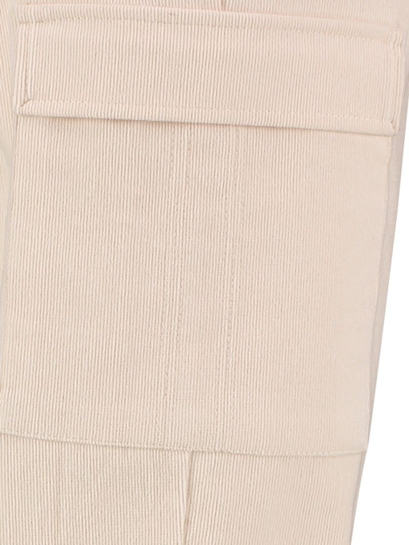 04179 Worker Babycord Trousers - Off White