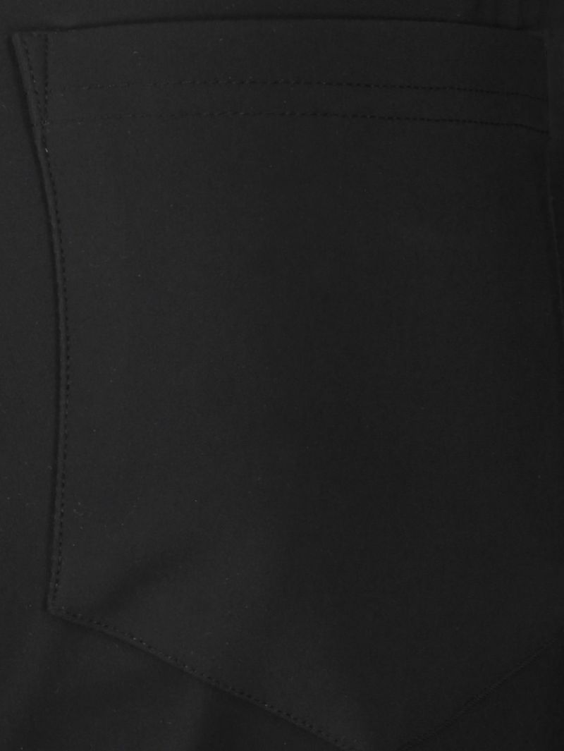 04195 Soho Bonded Trousers - Zwart