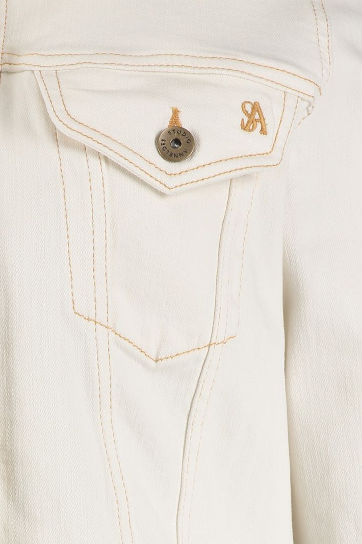 05988 Isis Organic Jeans Jacket - Off White