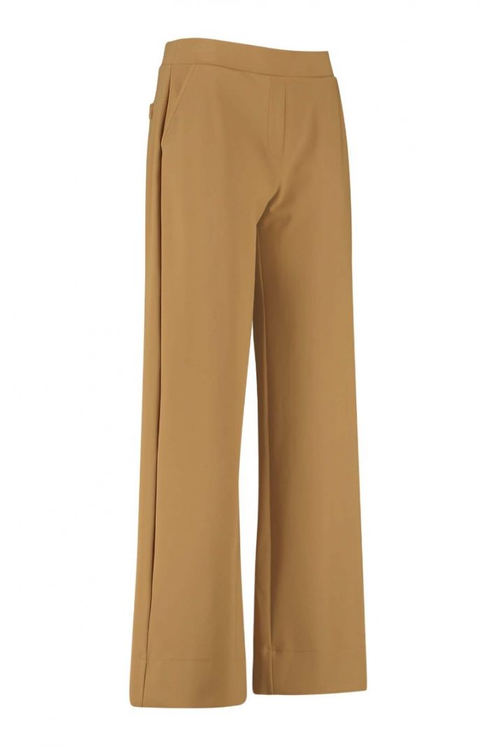 06161 Val Bonded Trousers - Caramel