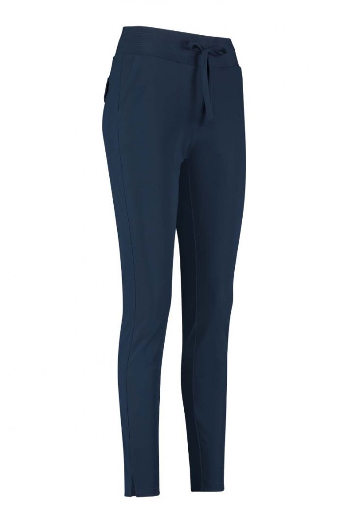 06284 Downstairs Bonded Trousers - Indigo
