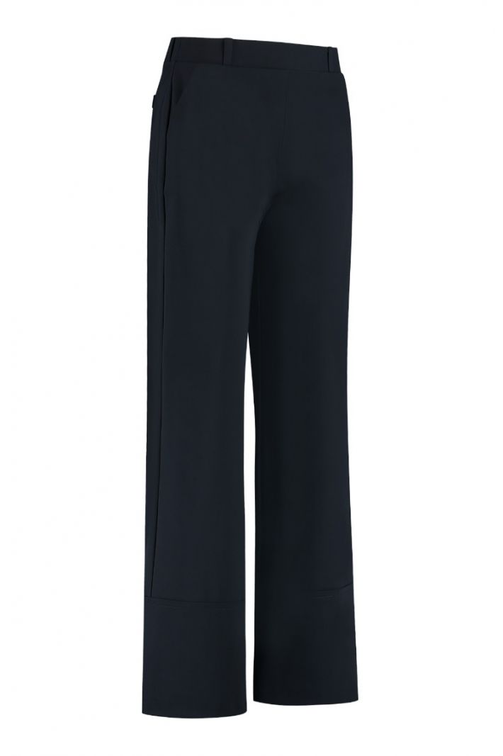 07431 Millie Cuff Trousers - Donker Blauw