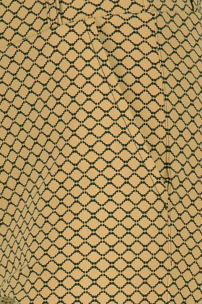 07619 Flair Wallpaper Trousers - Dark Sahara/Zwart 