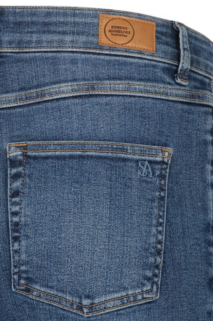 07873 Greta Denim Trousers - Dark Jeans