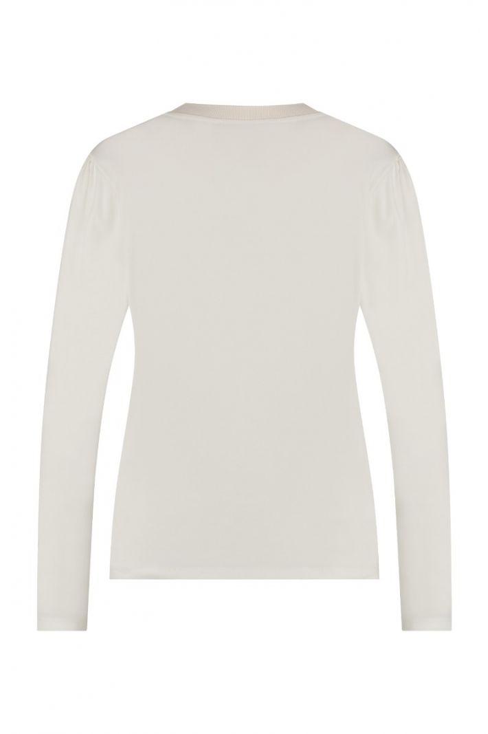 07893 Georgie Comfi T-Shirt - Off White