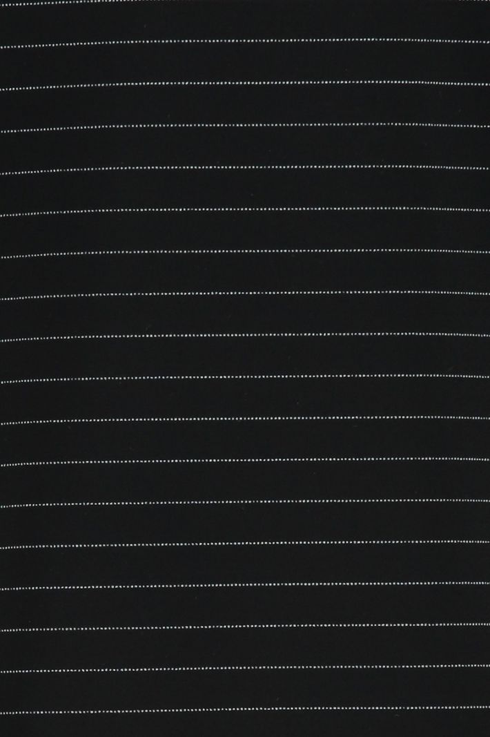 07952 Lot Pinstripe Shirt - Zwart/Off White