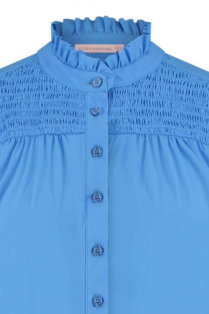 08129 Vivian Blouse - Shirt Blue