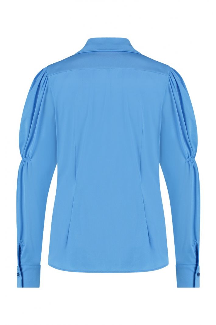 08130 Pauline Blouse - Shirt Blue