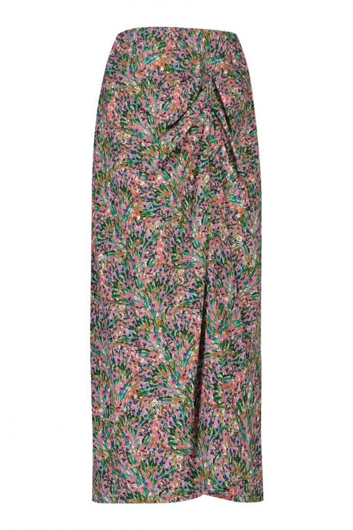 08564 Liva Flower Skirt - Multi Color