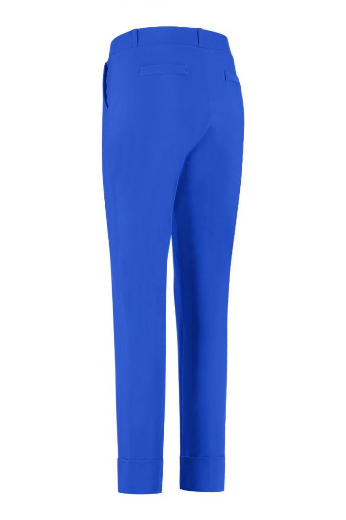 08706 Anna Bonded Trousers - Sky