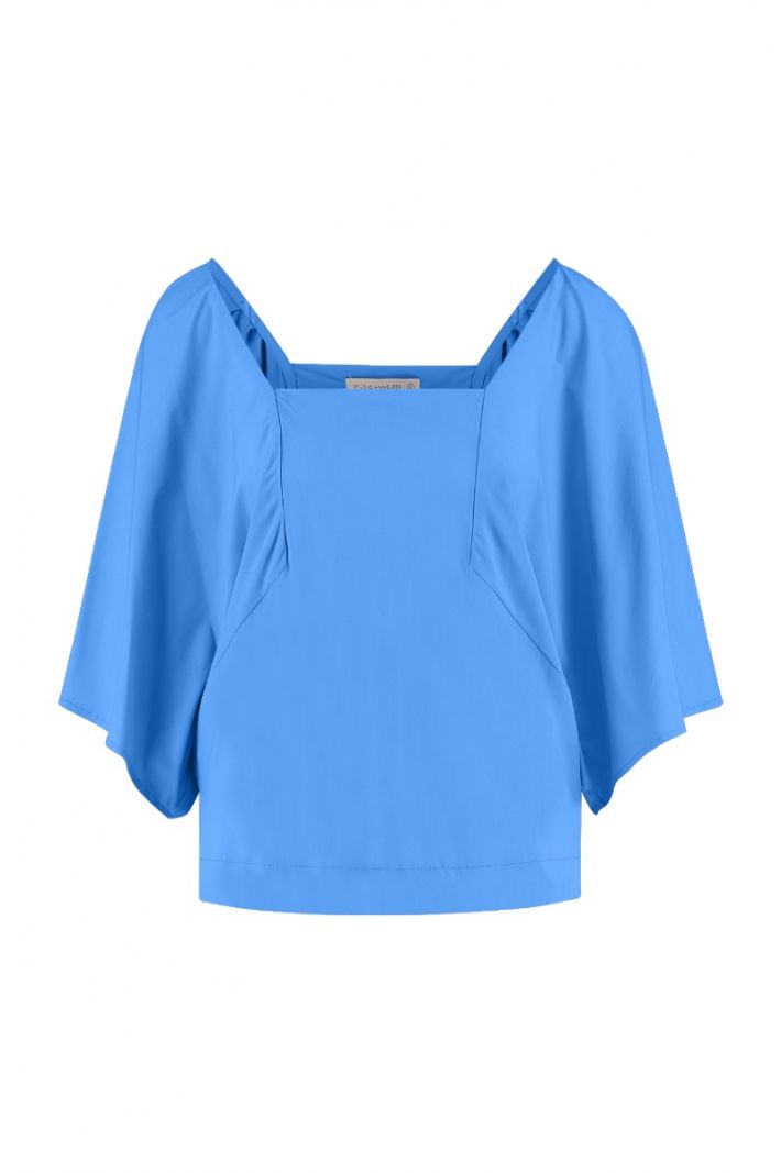 08728 Ylva Blouse - Shirt Blue