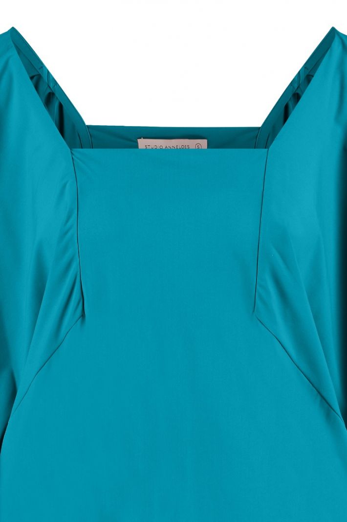 08728 Ylva Blouse - Turquoise