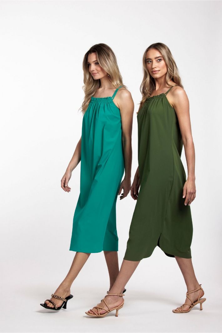 08730 Louren Dress - Emerald