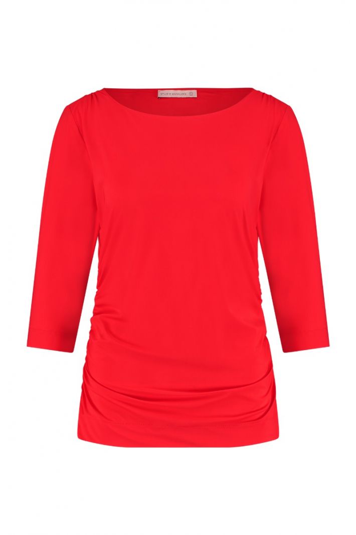 08779 Reza Shirt - Red