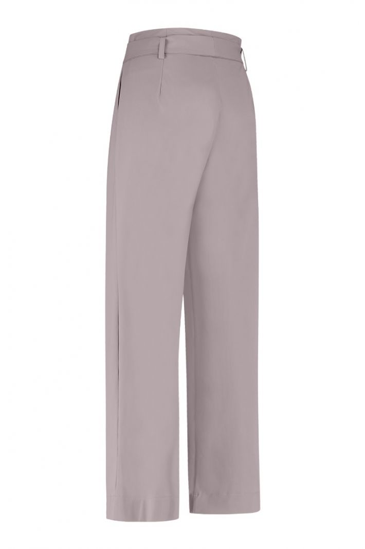 08850 Cara Paperbag Trousers - Taupe