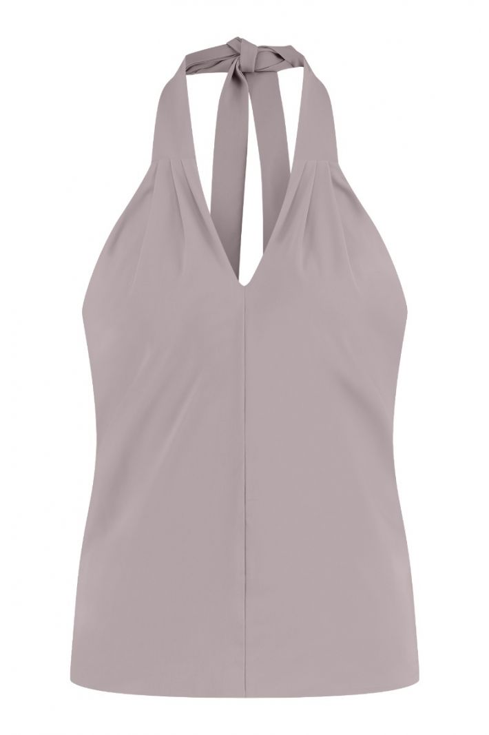 08851 Ceres Smoq Top - Taupe