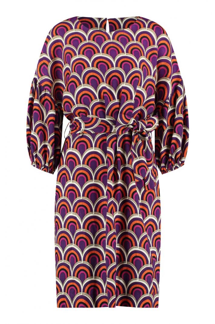 09025 Bonita Gates Dress - Multi Color