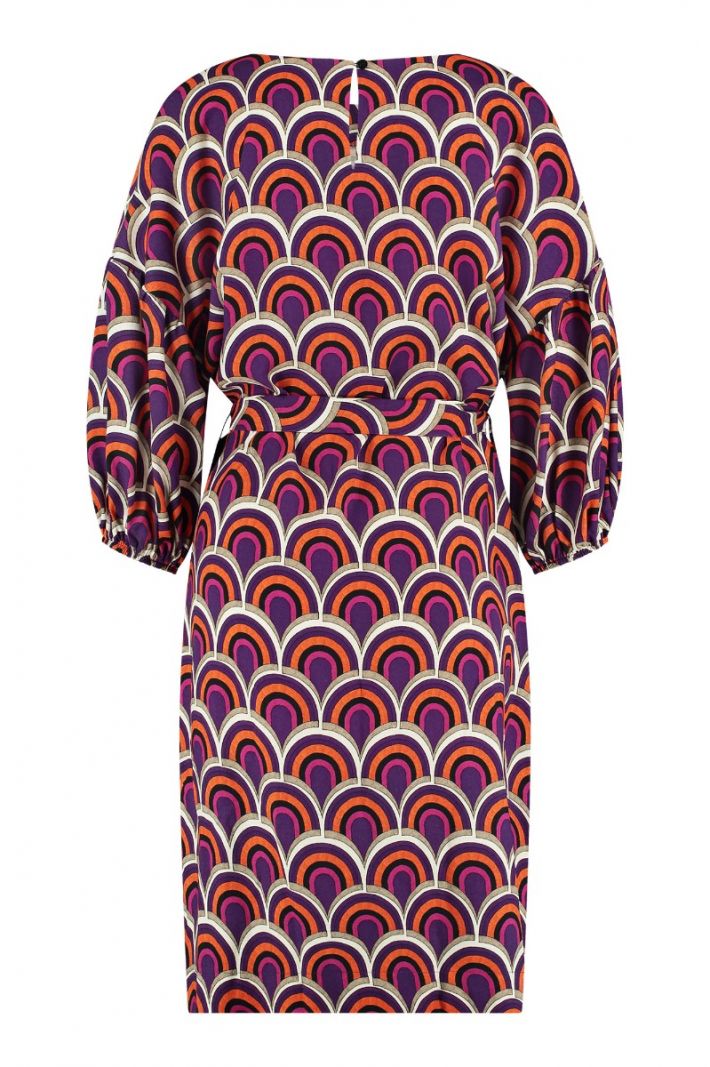 09025 Bonita Gates Dress - Multi Color
