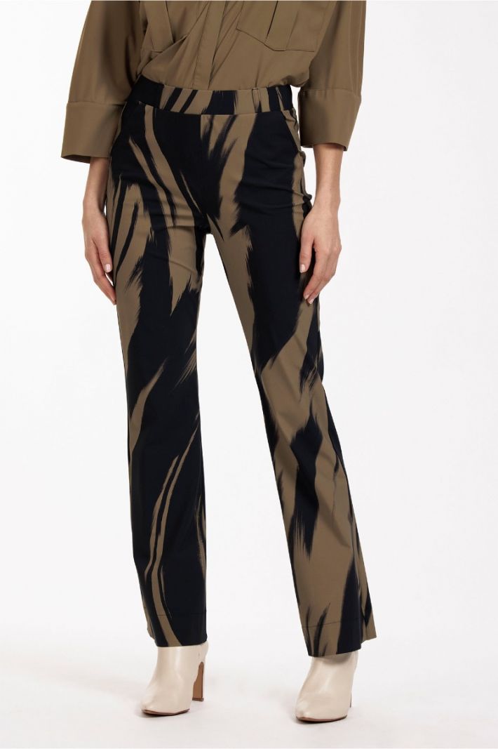 09605 Flair Forest Trousers - Zwart/Earth