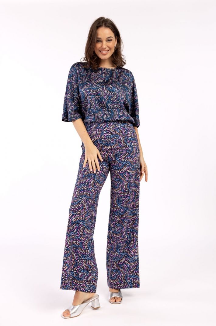 09764 Lexie Brench Trousers - Multi Color