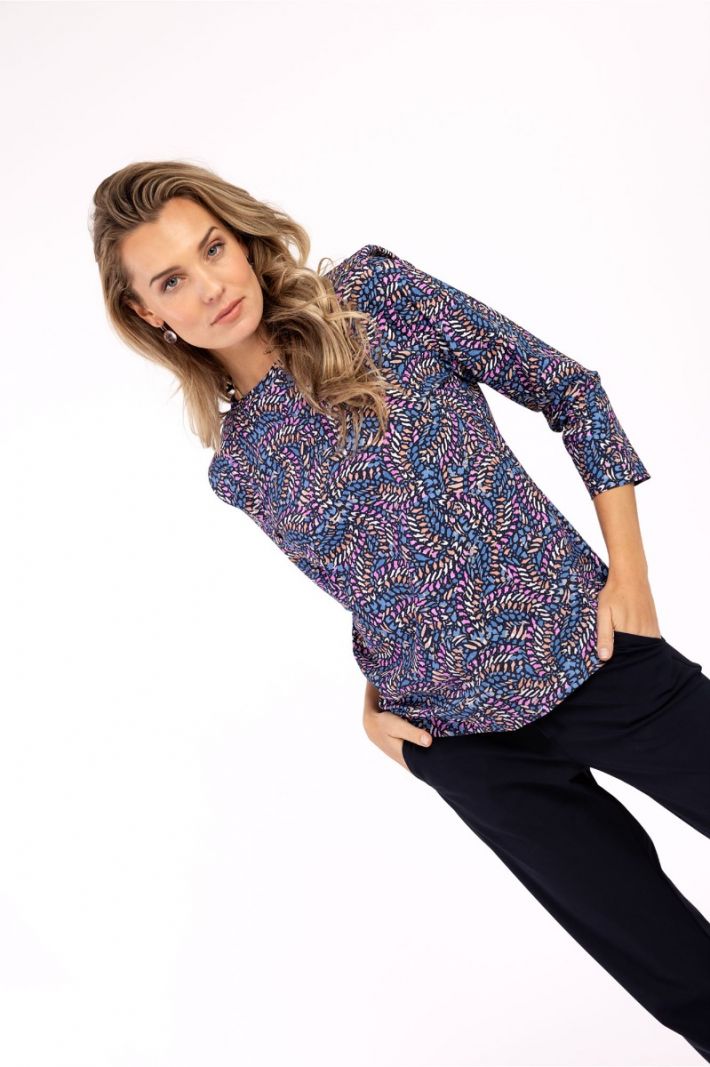 09766 Tammy Brench Shirt - Multi Color