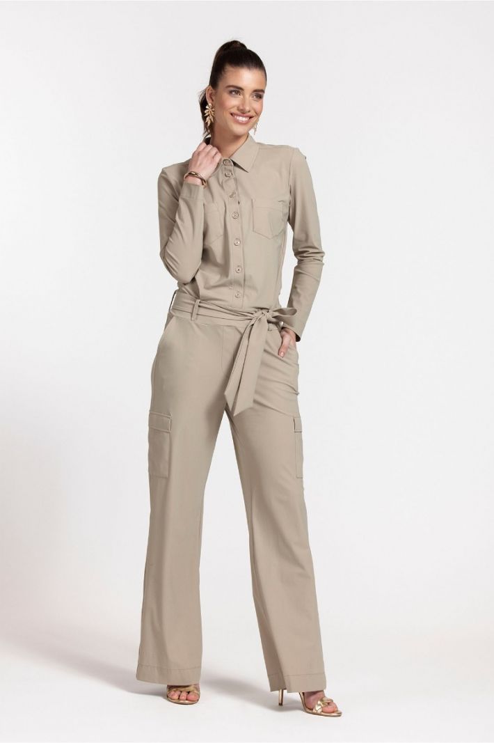 09925 Hilly Jumpsuit - Clay