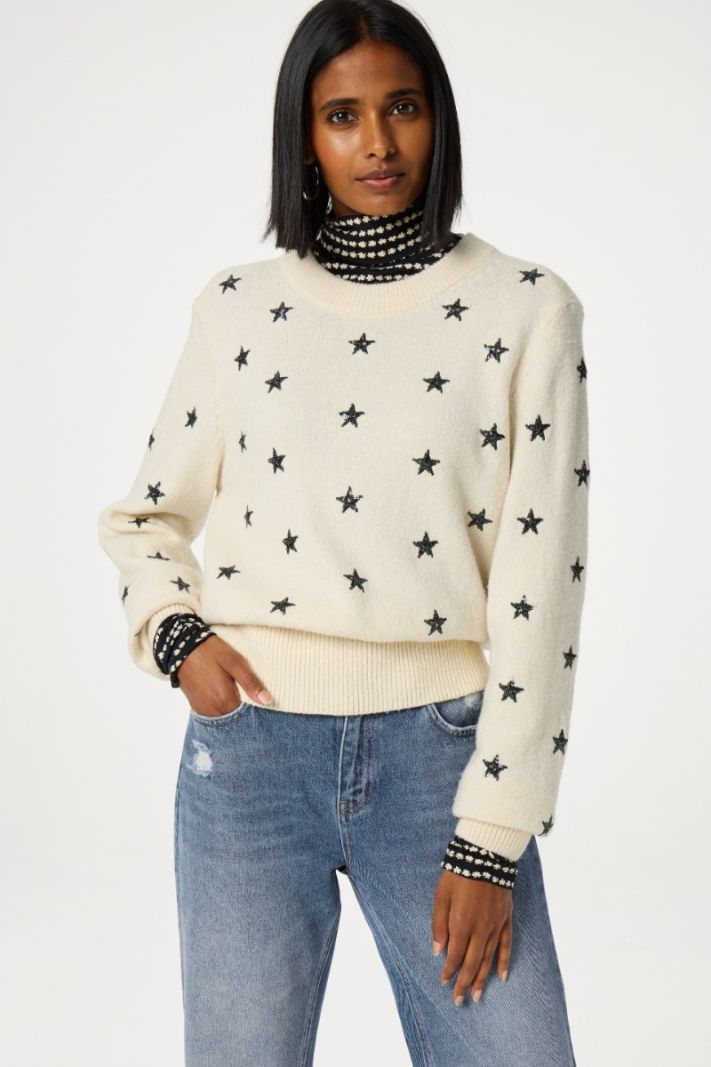 CLT-PUL-39-AW24 Rocket Pullover - Cosy White