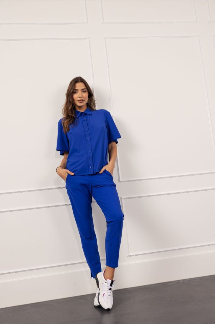 11001 Start-up Summer Trousers - Azure