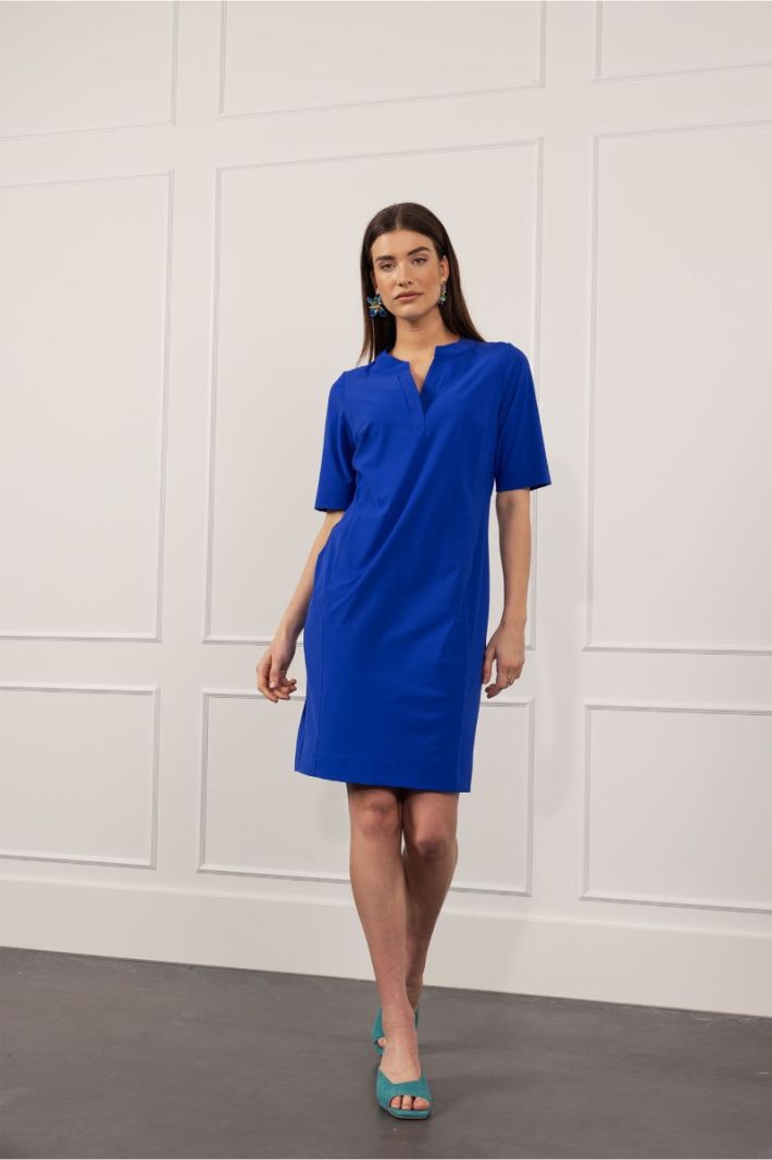 11004 Simplicity SL Dress - Azure